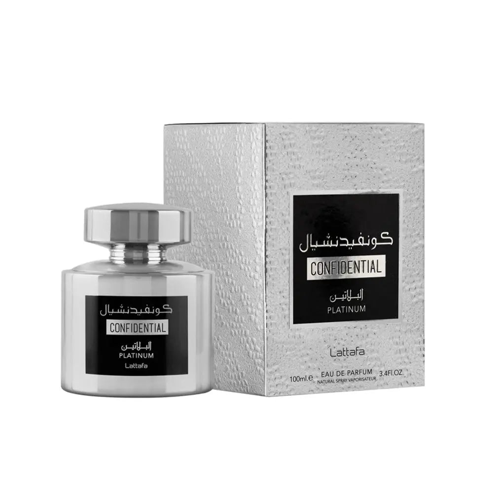 CONFIDENTIAL SILVER - LATAFFA 100 ml